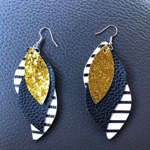 Leather Earrings ✨ 3 for $14